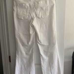 Like new Spanx Cropped Flare Denim